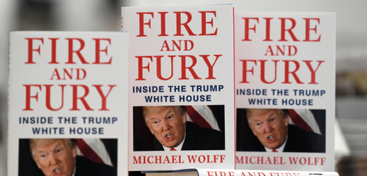 Wolffův bestseller Ohnivá zloba: Uvnitř Trumpova Bílého domu.