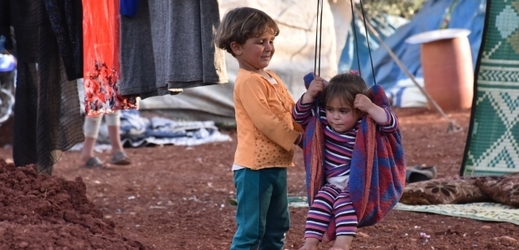 Děti v Sýrii.