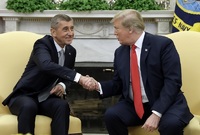 Andrej Babiš a Donadl Trump probírali vztahy mezi Českem a USA.