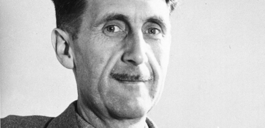 Britský spisovatel George Orwell.