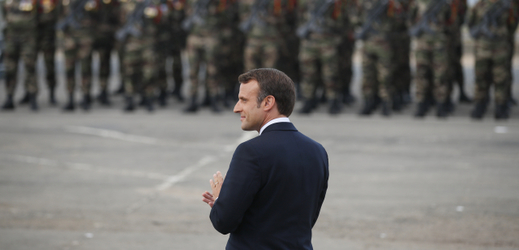 Francouzský prezident Emmanuel Macron. 