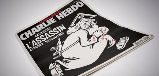Satirický časopis Charlie Hebdo.