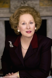Ve filmu Železná lady jako premiérka Velké Británie Margaret Thatcherová.