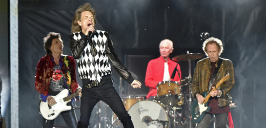 Britská rocková kapela The Rolling Stones.