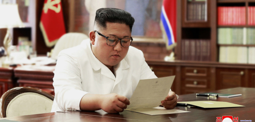 Vůdce KLDR Kim Čong-un. 
