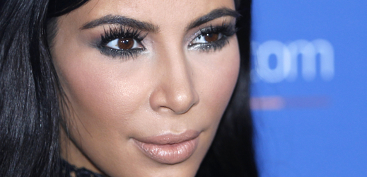 Americká celebrita Kim Kardashianová.