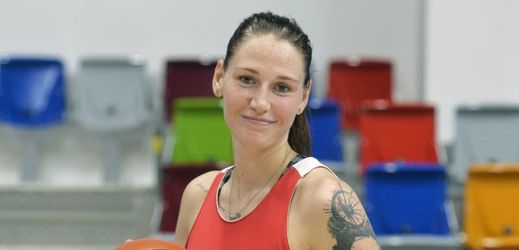 Basketbalistka Renata Březinová.