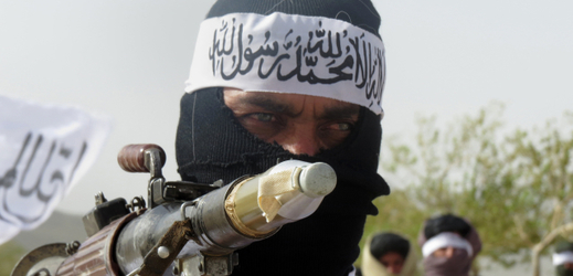 Tálibánský bojovník.