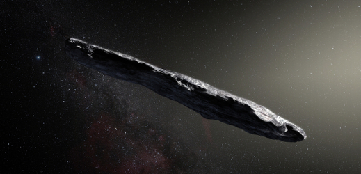 Záhadný vesmírný objekt Oumuamua.