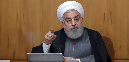 Hasan Rúhání ostře kritizoval Británii, která minulý týden zadržela íránský supertanker.