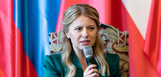 Slovenská prezidentka Zuzana Čaputová.