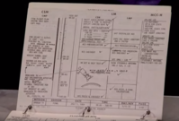 Letová příručka Neila Armstronga a Buzze Aldrina.