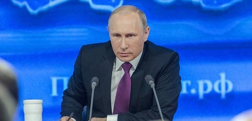 Ruský prezident V. Putin.