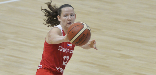 Basketbalistka Tereza Vyoralová.