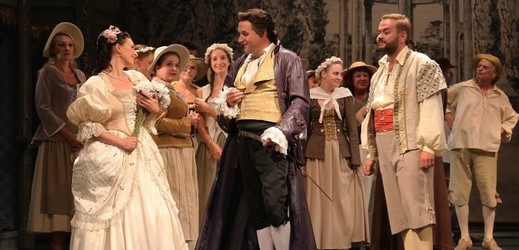Snímek z opery Don Giovanni.