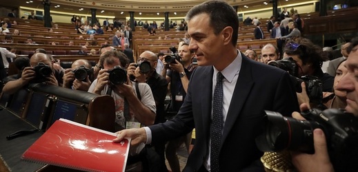 Pokud Pedro Sánchez (na snímku) nezíská důvěru parlamentu, mohou Španělsko čekat předčasné volby.