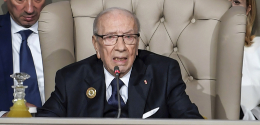 Zesnulý tuniský prezident Kaíd Sibsí.