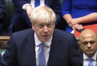Boris Johnson měl první projev v britském parlamentu.