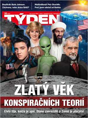 Obálka čísla časopisu TÝDEN 32/2019.
