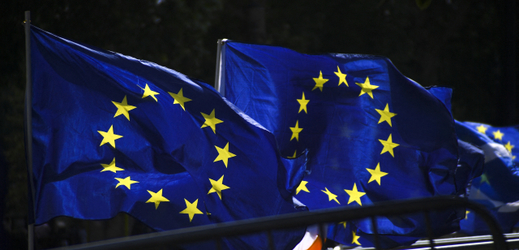 Vlajky Evropské unie. 