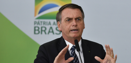 Prezident Brazílie Jair Bolsonaro.