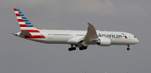 Letadlo společnosti American Airlines.
