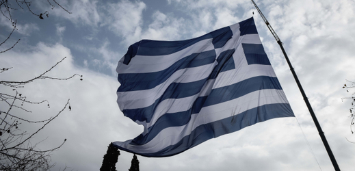 Vlajka Řecka.