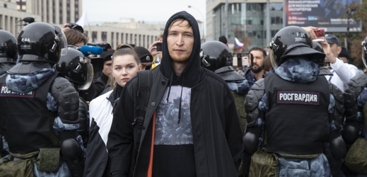 Demonstrace v Rusku. 