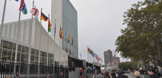 Sídlo Organizace spojených národů v New Yorku.