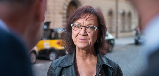 Bývalá komunistická poslankyně a zastupitelka Prahy Marta Semelová.