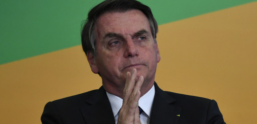 Brazilský prezident Jair Bolsonaro.