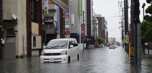 Japonsko zasáhly silné deště.