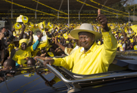 Prezident Ugandy Yoweri Museveni.