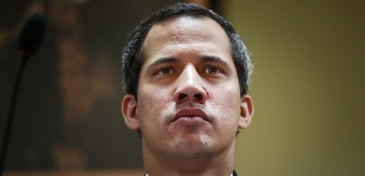 Předseda venezuelského parlamentu a lídr tamní opozice Juan Guaidó.