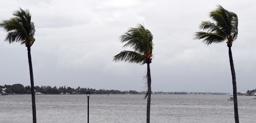 Florida před příchodem hurikánu.