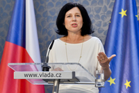 Kandidátka za Česko do Evropské komise Věra Jourová.