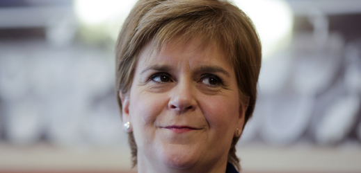 Skotská první ministryně Nicola Sturgeonová.