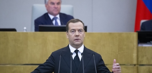 Ruský premiér Dmitrij Medveděv. 