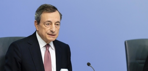 Šéf Evropské centrální banky Mario Draghi.