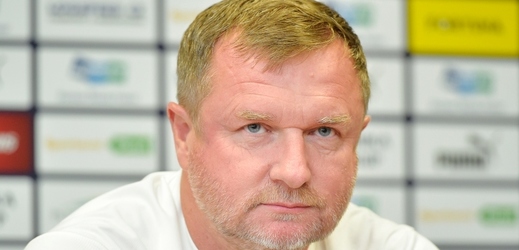 Trenér Pavel Vrba.