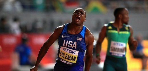 Nejrychlejším mužem planety je favorit Coleman.