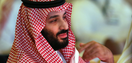 Korunní princ Saúdské Arábie Muhammad bin Salmán.