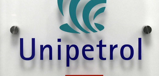 Unipetrol, logo.