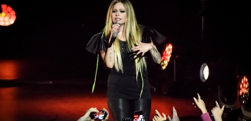 Avril Lavigneová vystoupí v Praze.