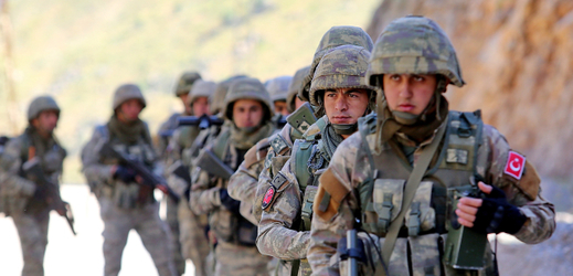 Turečtí vojáci.