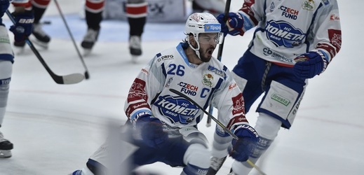 Ani dva góly kapitána Martina Zaťoviče nepomohly hokejistům Brna k úspěchu na ledě Liberce. 