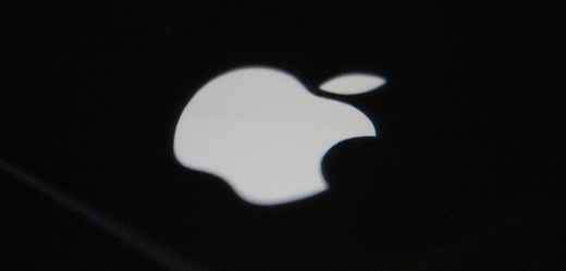 Logo společnosti Apple. 