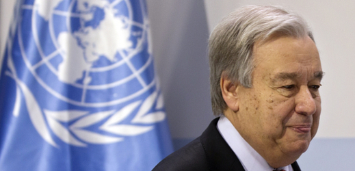 Generální tajemník OSN António Guterres.