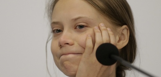 Aktivistka Greta Thunbergová.