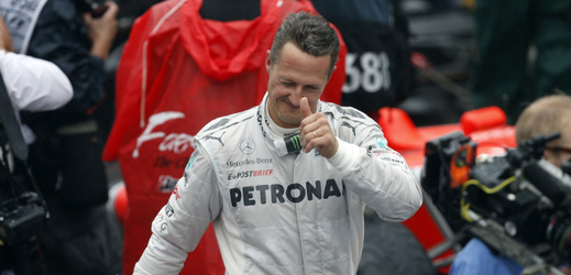 Automobilový závodník Michael Schumacher.